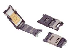 CCM03 MK2 Series SIM/SAM Card Connectors