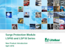 Littelfuse Lighting Surge Protection Module PDF Thumbnail