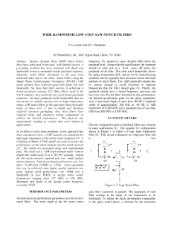 Murata Wide Bandwidth Low Cost SAW Notch Filters PDF Thumbnail