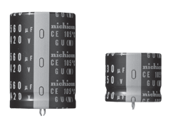 LGU Series Aluminum Electrolytic Capacitors