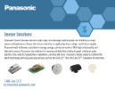Panasonic Sensors Solutions Selection Guide