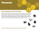 Panasonic Electromechanical Switches Solutions Guide
