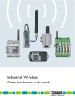 Phoenix Contact Industrial Wireless, Wireless from the Sensor to the Network 