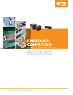 TE Connectivity Board-Level Interconnects for Rugged Embedded Computing PDF Thumbnail