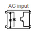 Toshiba Transistor-Output Photocoupler AC input diagram