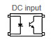 Toshiba Transistor-Output Photocoupler DC Input diagram