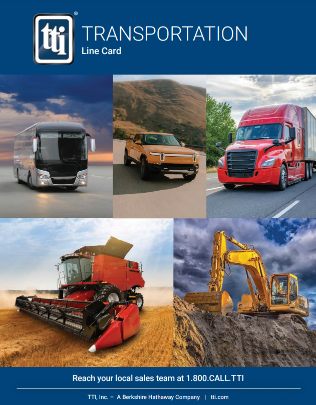 TTI Transportation Line Card 2022 PDF